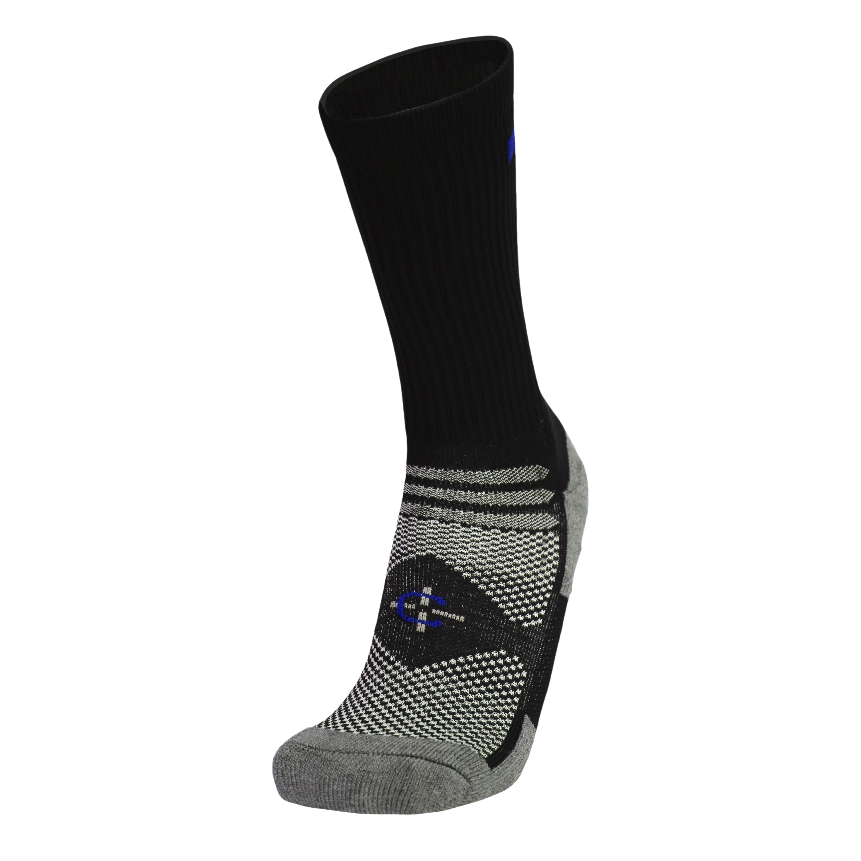 Blue Line Crew Sock