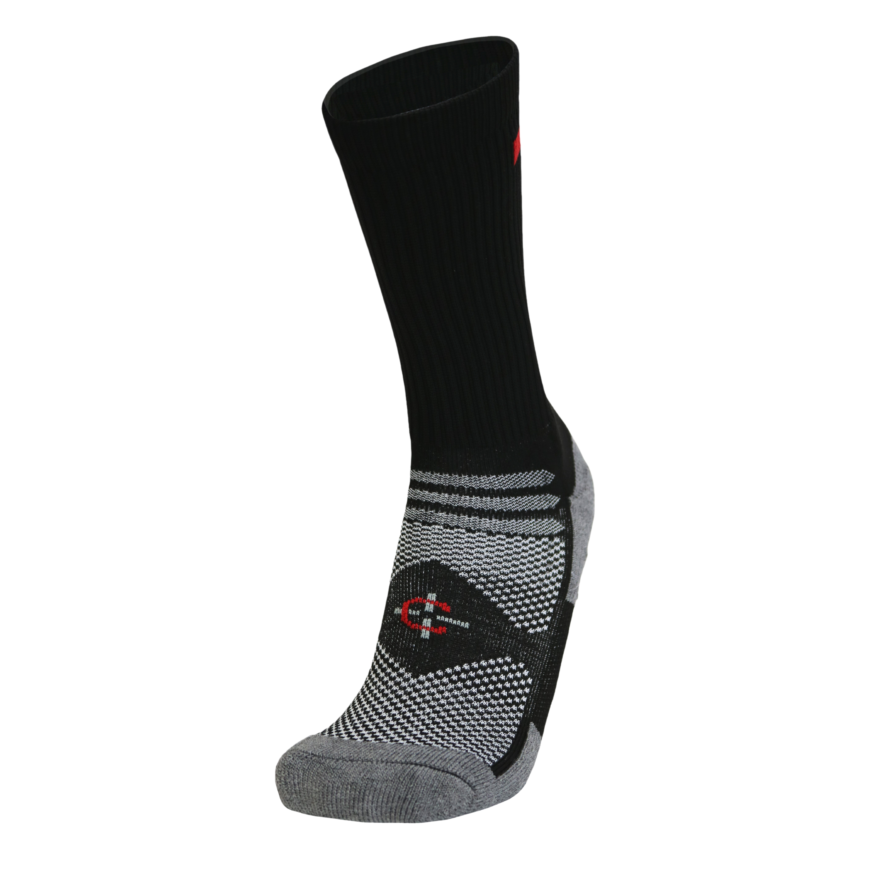 Red Line Crew Sock