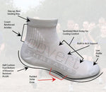 PT (Physical Training) Mini Crew Sock-Covert Threads-A Military Sock For Every Clime & Place